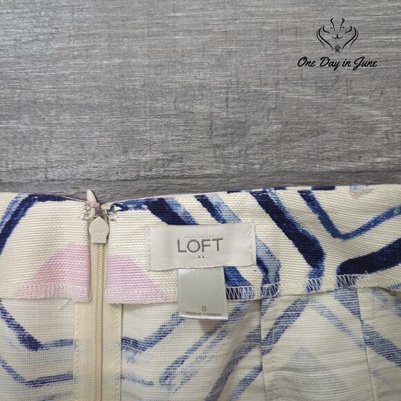Loft Mini Skirt Size 8 - Picture 2 of 5